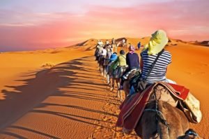 Morocco-Holidays-Merzouga-camel-trekking