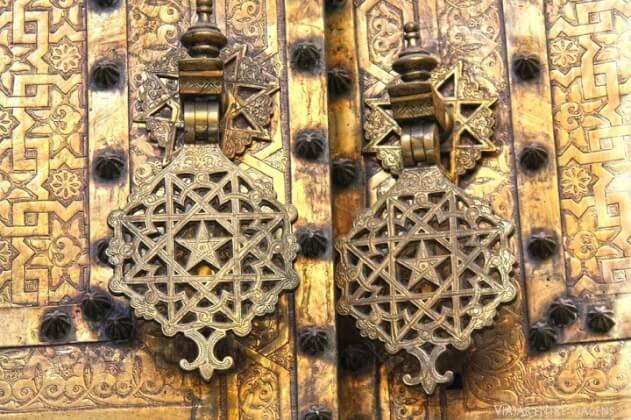 moroccan cities-fes old silver gate